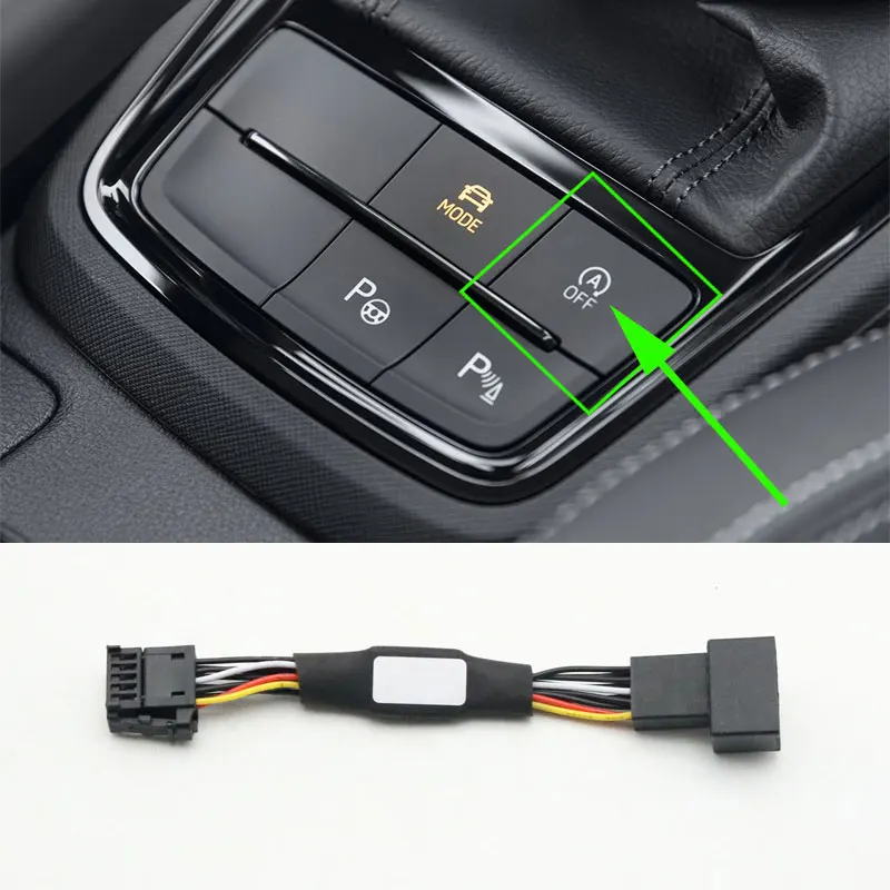 

For Skoda Scala Kamiq 2019 2020 Car Automatic Stop Start Engine System Off Closer Device Control Sensor Plug Cable