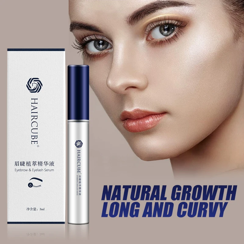 HairCube Eyelash Growth Liquid Official Authentic Natural Curling Slim Fast Thick Eyelashes Natural Growth