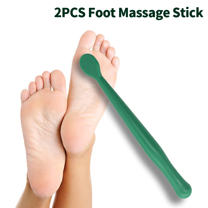 

2 PCS Plastic Foot Spa Physiotherapy Reflexology Acupressure Foot Massage Stick Tool