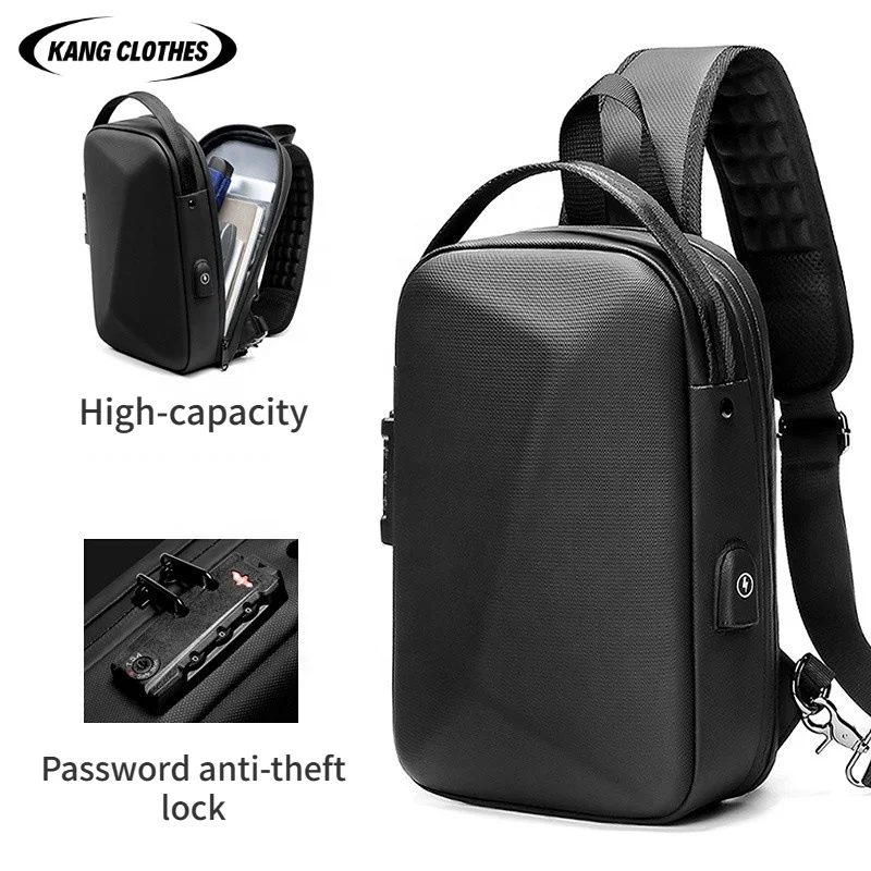 

Sling Backpack Travel Theft Charging Men's Bag Business Crossbody Men's Backpack Waterproof Anti Bag Shoulder