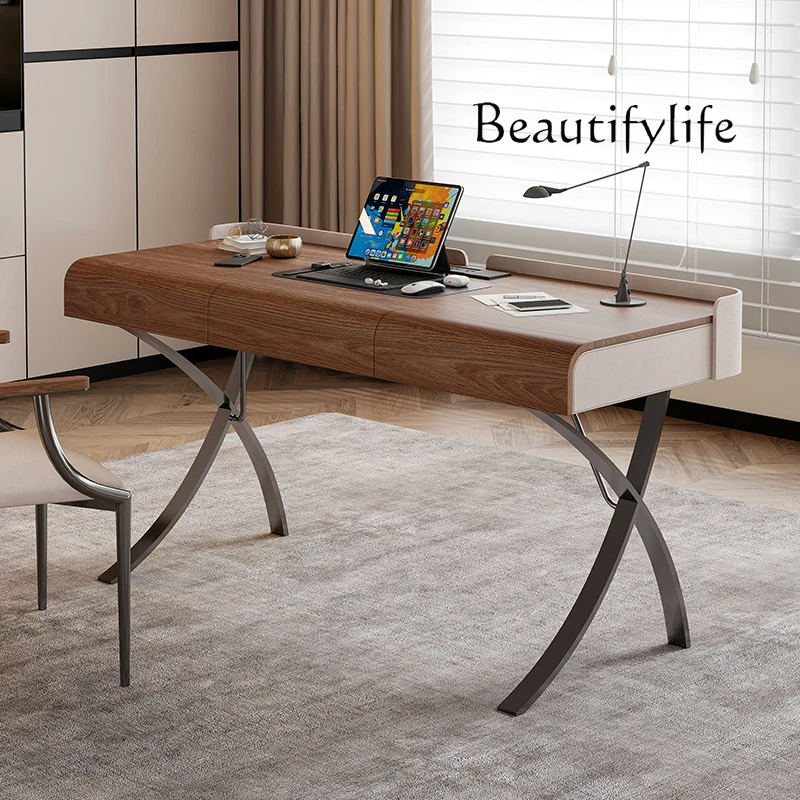 Итальянский минималистичный письменный стол для кабинета гостиной современный