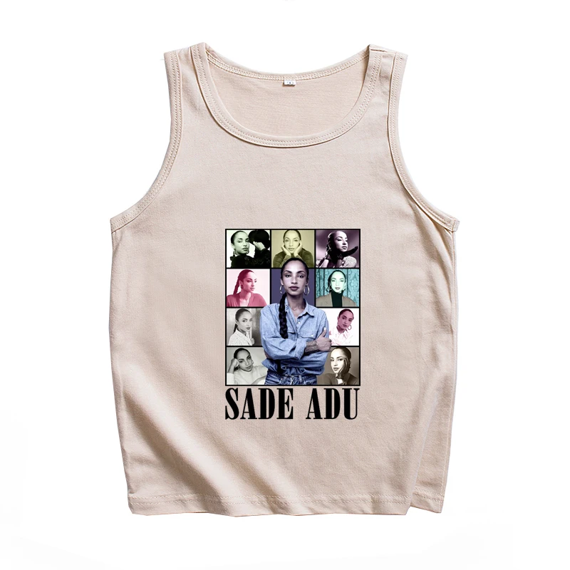 Майка Sade Adu для мужчин и женщин жилет Повседневная футболка без рукавов подарок