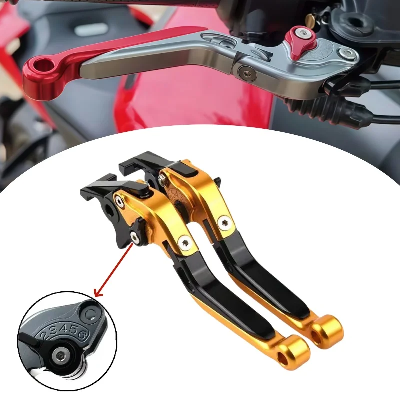 Фото Для Suzuki RV200 VanVan 2016-2017 GW 250 Inazuma 2011-2013 аксессуары для мотоциклов новая парковочная ручка с ЧПУ, тормозной рычаг сцепления №1