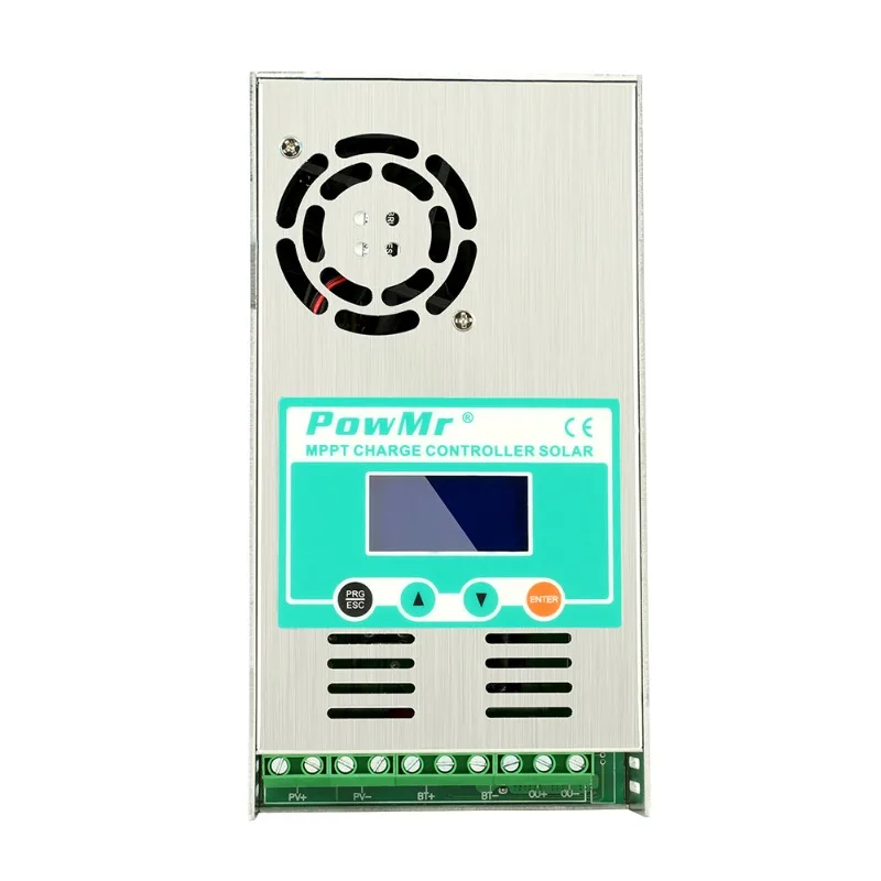 

PowMr 60A 12В/24В/36В/48В автоматический Солнечный контроллер заряда для солнечной панели/системы питания, регулятор PV, домашнее зарядное устройство