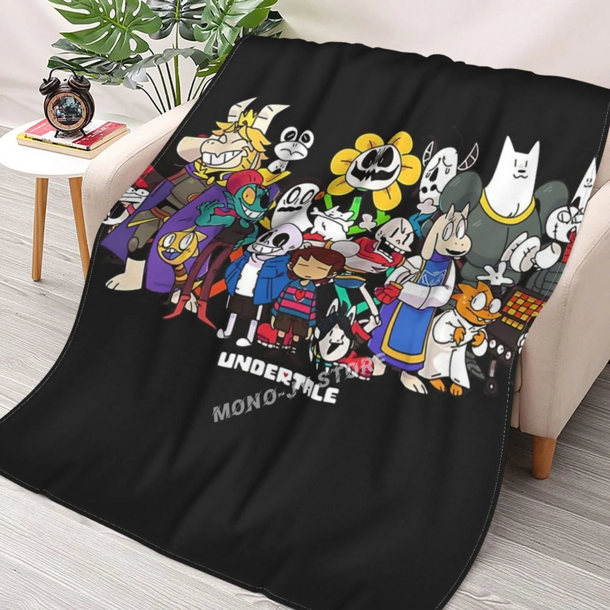 

Undertale - All Characters Throw Blanket Sherpa Blanket Bedding soft Blankets
