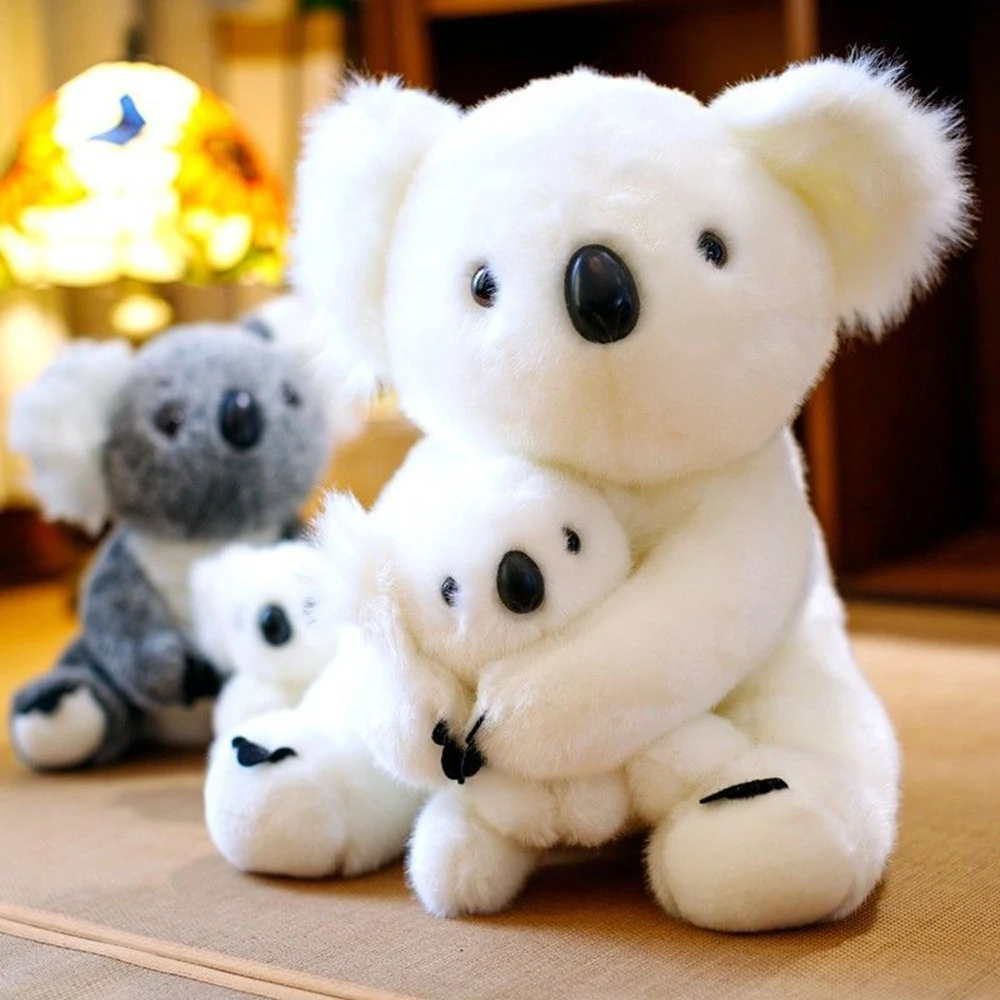 Фото Плюшевая игрушка-коала Kawaii, 13-20 см, мягкая кукла-медведь коала, милый подарок для детей, девочек, друзей, игрушка для совместных игр родителей и детей №4