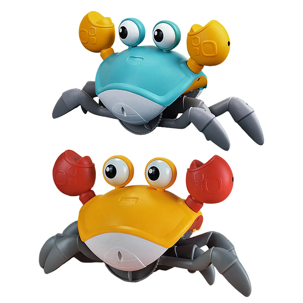 

Игрушка для ползания животных, USB электрическая обучающая развивающая музыка, пляжный датчик препятствий, портативный детский день рождени...