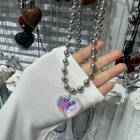 MOONBIFFY Красное ожерелье-чокер