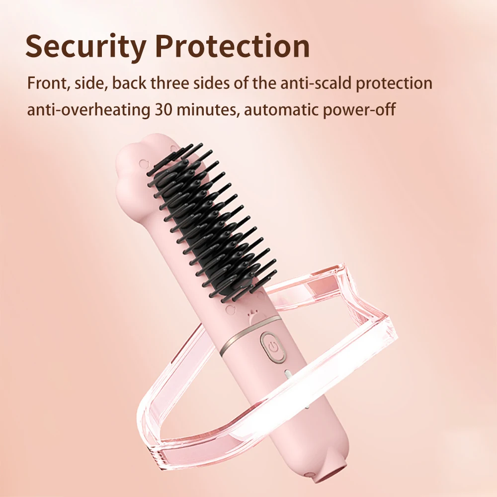 Расческа для выпрямления волос многофункциональная электрическая расческа с