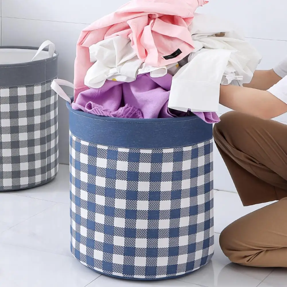 

Удобная складная корзина для хранения одежды большой емкости