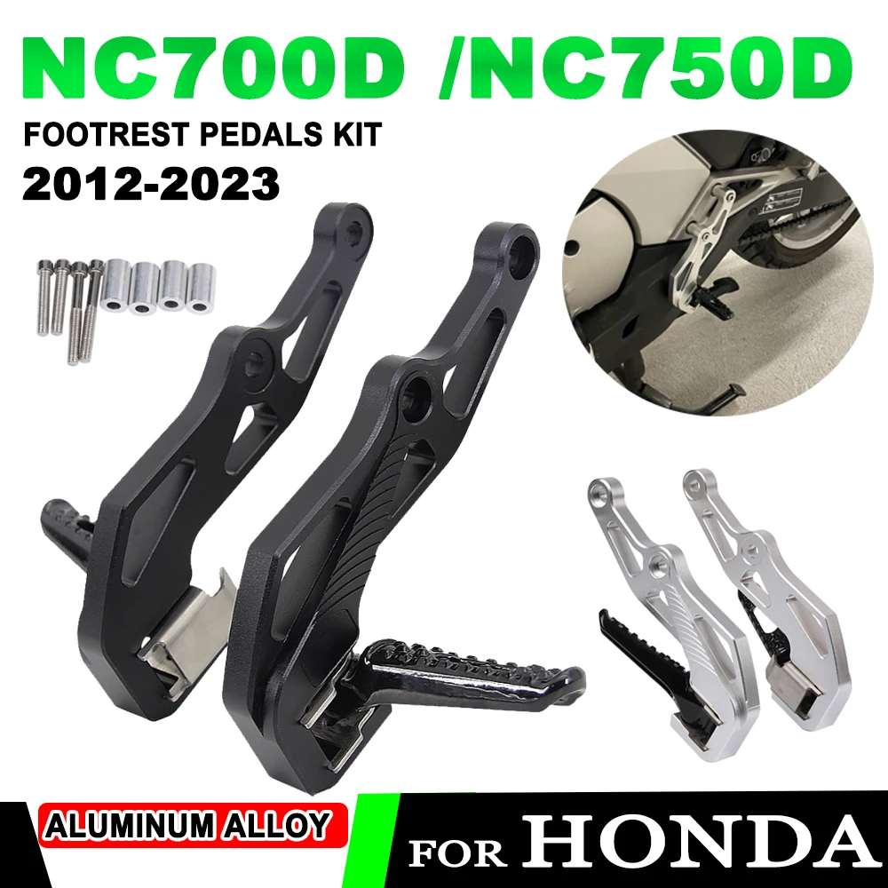 

For HONDA NC700D NC750D NC 700D 750D NC700 NC750 D Integra NC 700 NC 750 D 2012 - 2023 Accessories Foot Pegs Pedals Footrest Kit