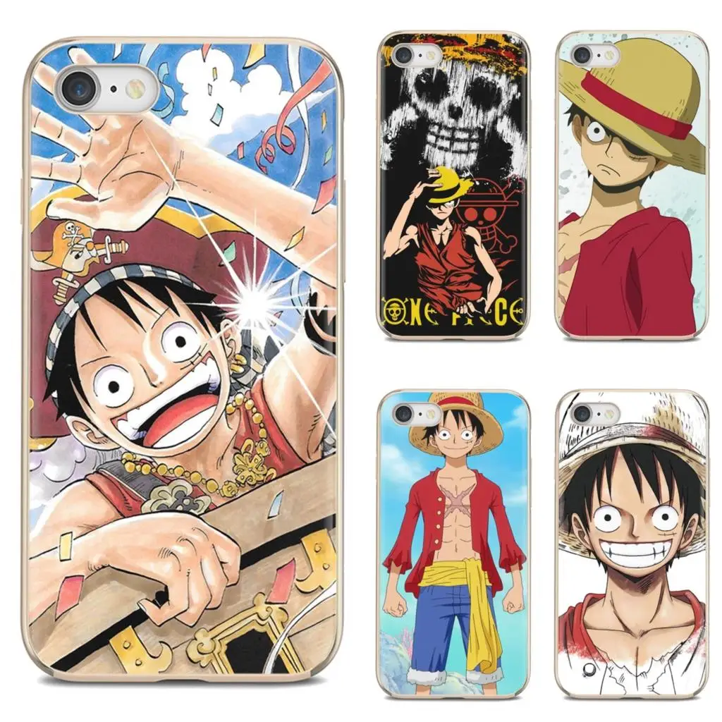 

One Piece OP Monkey D Luffy Straw Hat Soft TPU Covers For iPhone 10 11 12 13 Mini Pro 4S 5S SE 5C 6 6S 7 8 X XR XS Plus Max 2020