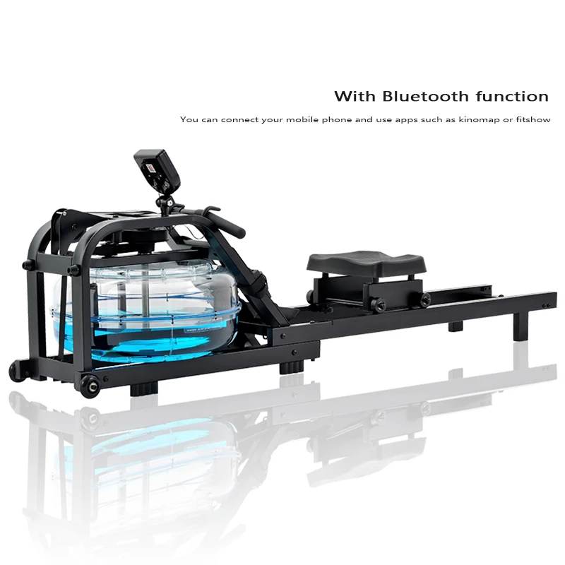 

Professional Household Fitness Water Rower Aerobic Fitness Refined Steel Track Water Resistance Rowing Machine