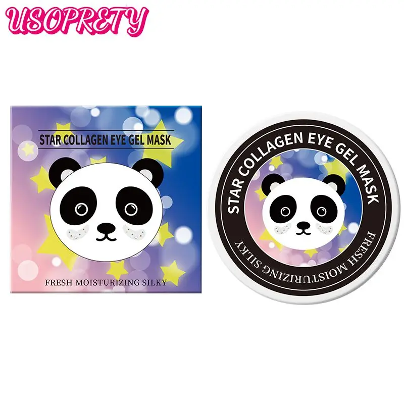 

60 Stickers Dilution Dark Circle Eye Patches Whitening Moisturizing Eye Mask Bright Hydrating Anti-Aging Eye Skin Care Cosmetics