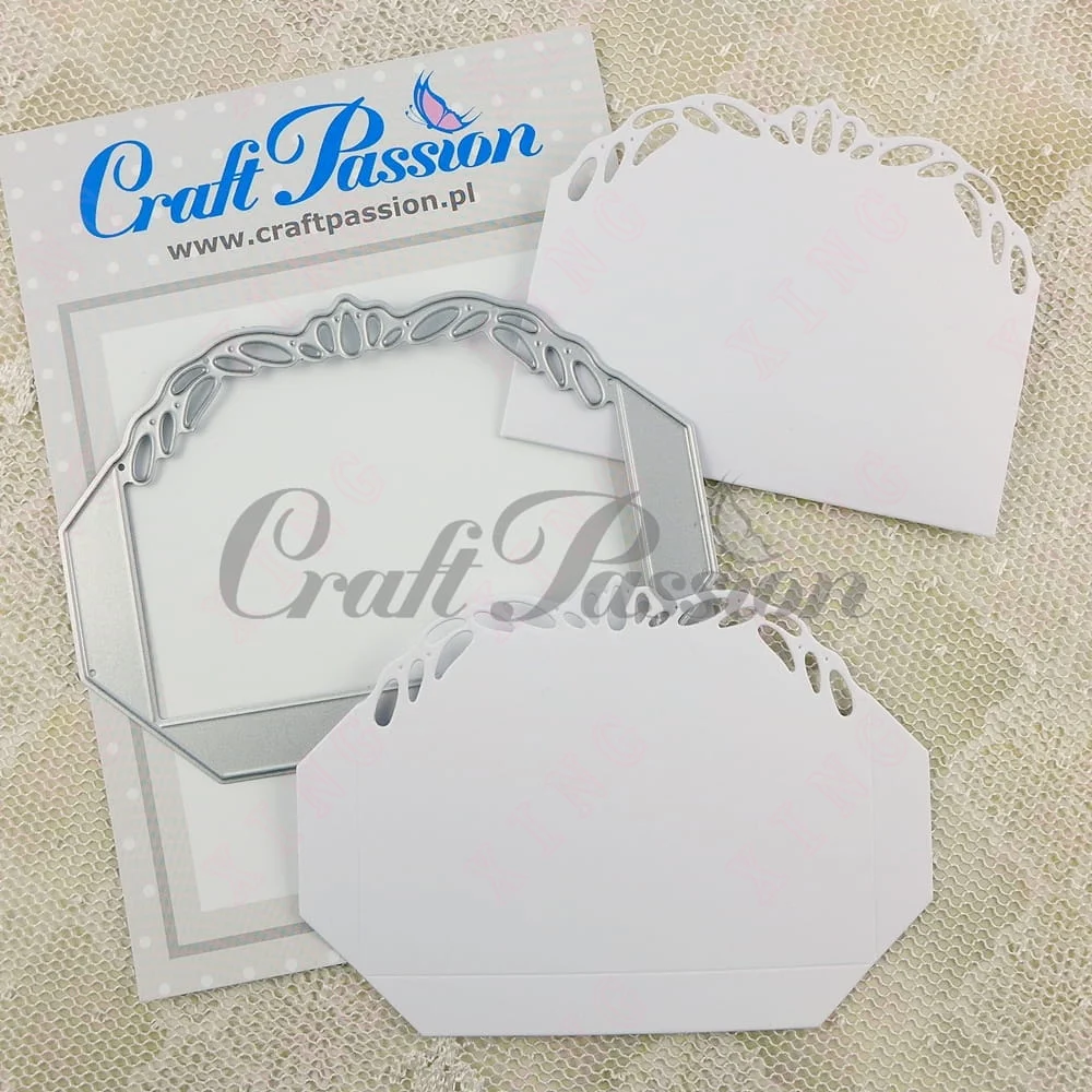 

Diy Gift Card Handmade New Scrapbook Diary Album Metal Cutting Dies 2023 Arrival Pocket Template Decoration Embossing Craft Mold