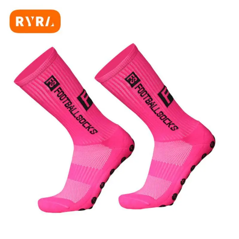 

Competition Training Socks Round Silicone Suction Cup Grip Football Socks Breathable Baseball Rugby Socks Anti Slip Soccer Socks