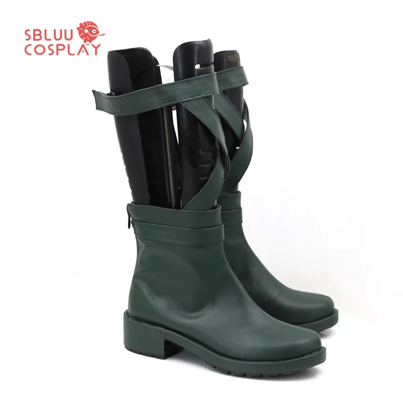 SBluuCosplay Обувь для косплея в стиле аниме Mu Сапоги на заказ
