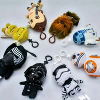 original star wars anime plush toys mandalorian yoda jedi knight chewbacca cute plush keychain kids toys for children gift