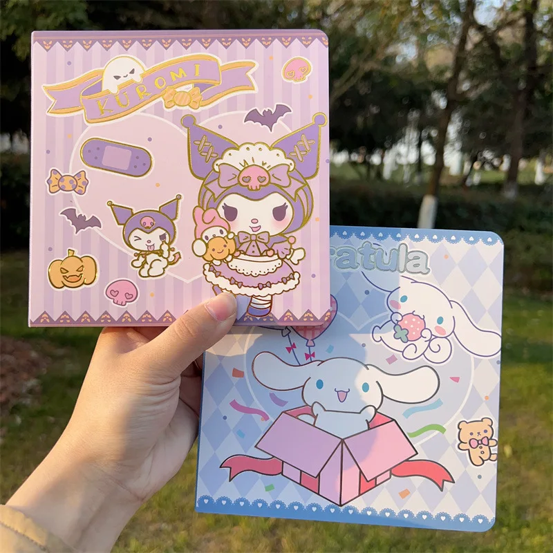 

Cute Cartoon Square Notebook 15x15cm Student Journal Book Girl's Diary School Supplies Korean Stationery 80Pages