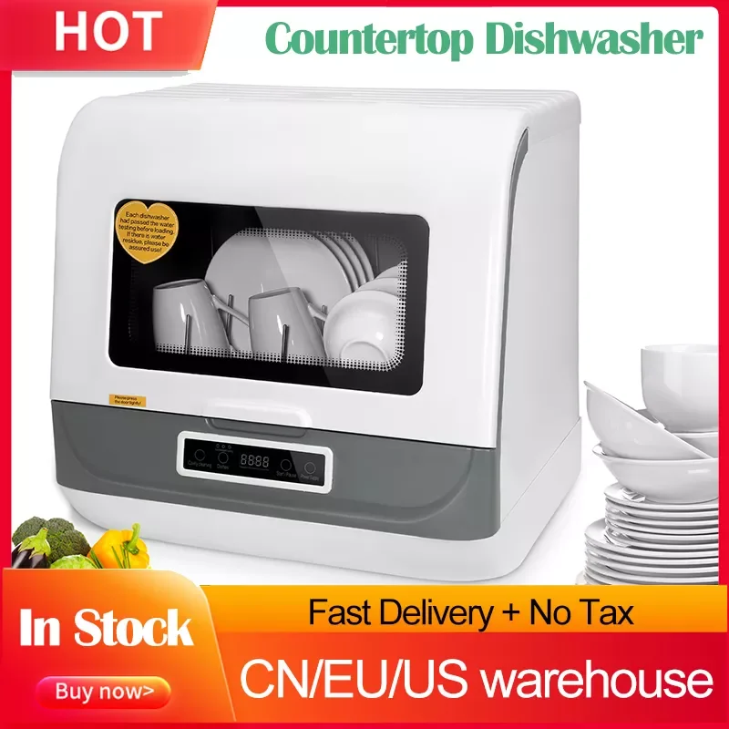 

Dishwasher Machines For Home Bowl Brush Automatic Dishes Washer