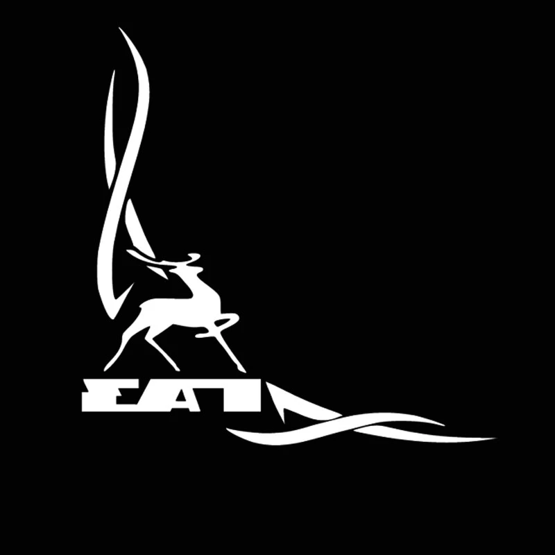 

15 см * 15 см Газель прекрасная автомобильная наклейка солнцезащитный крем индивидуальная наклейка ноутбук мотоцикл авто украшения аксессуары