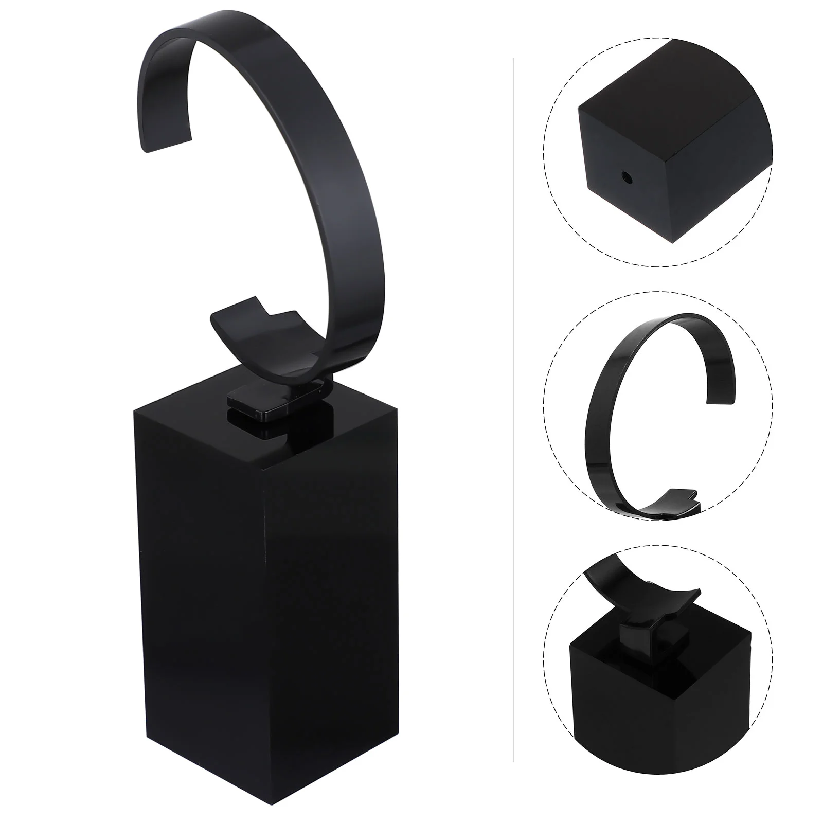

Table Frame Watch Stand Individual Men’s Bracelet Display Acrylic C-shaped Holder