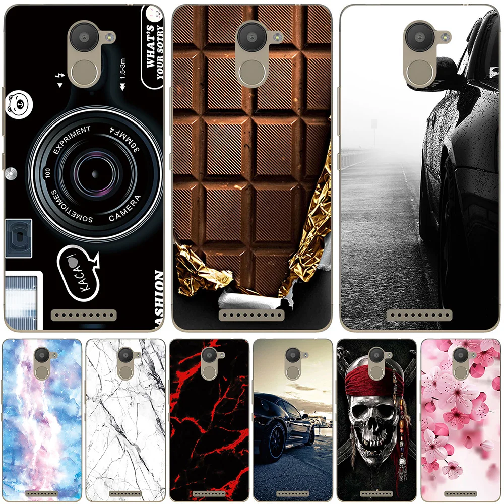 

Phone Bags & Cases For BQ Aquaris U Plus 2016 5.0 inch Cover Soft Silicone TPU Fashion Marble Inkjet Painted Shell Bag