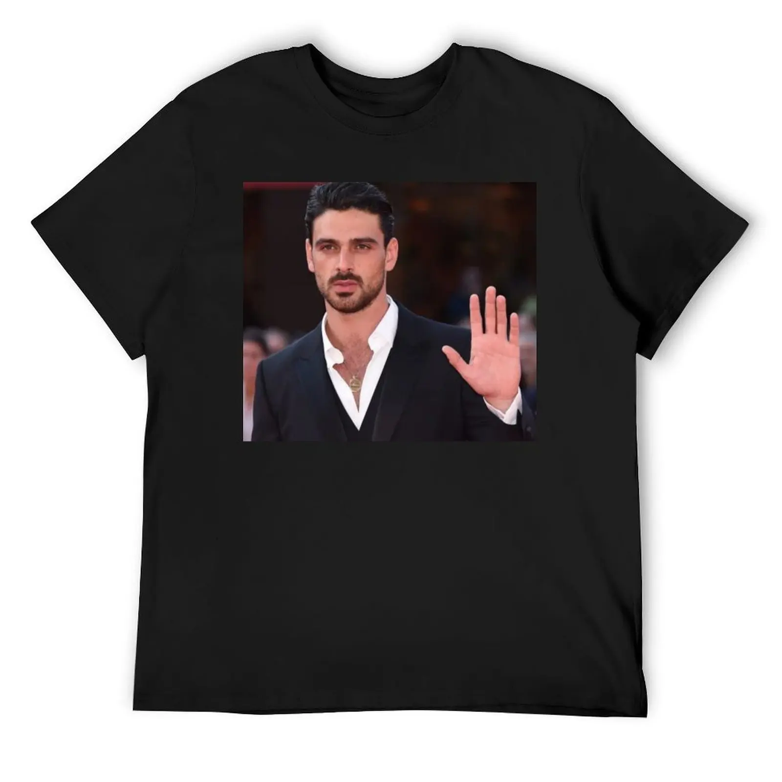 Футболка Michele Morrone (Massimo Torricelli) футболки с рисунком рэпера роскошная футболка для