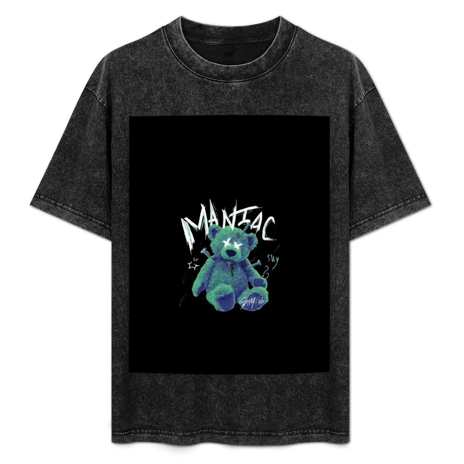 Stray Top KPOP Music Band - SKZ Винтажная футболка аниме рубашка на заказ возвышенные