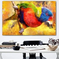 animal color the parrot diy 5d diamond painting full drill square embroidery mosaic art picture of rhinestones home decor gifts