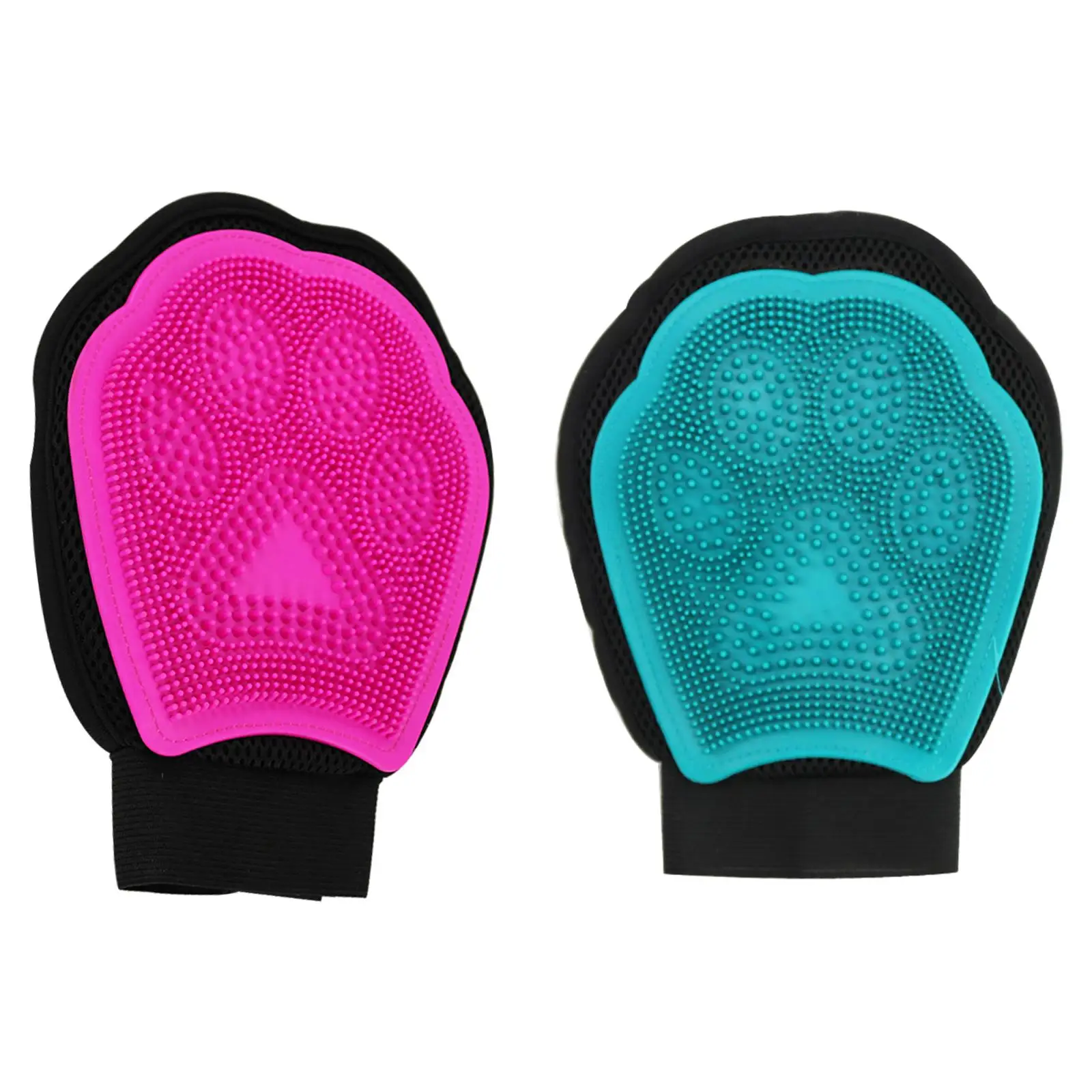 

Pet Glove Dog Cat Grooming Glove Cat Hair Deshedding Brush Gloves Dog Comb for Cats Bath Clean Massage Hair Remover Brush