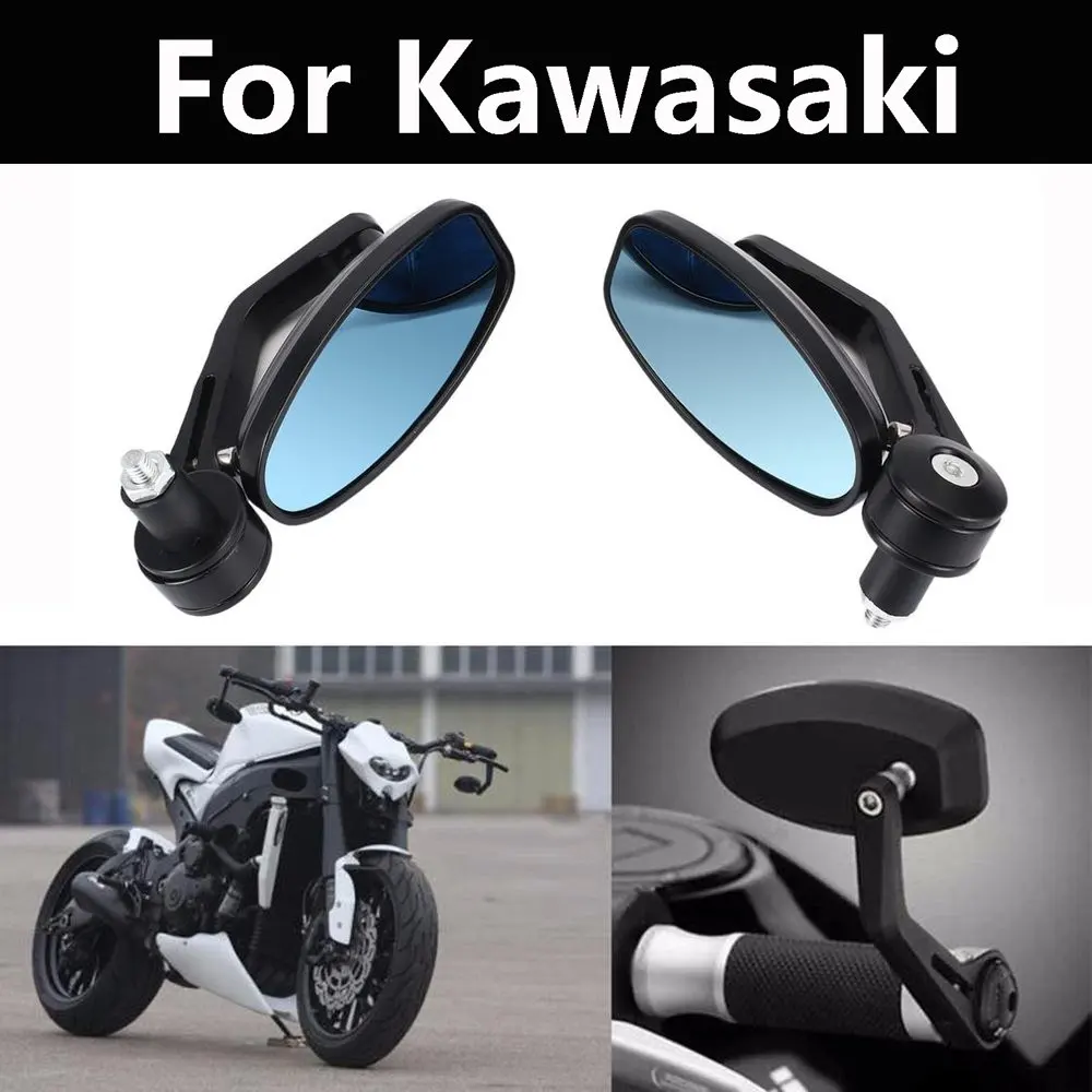 

Accessories otorbike Rearview Mirror Side Mirrors For Kawasaki GPX 250R 400R 600R GT750 GTO125 H1 500 KE125