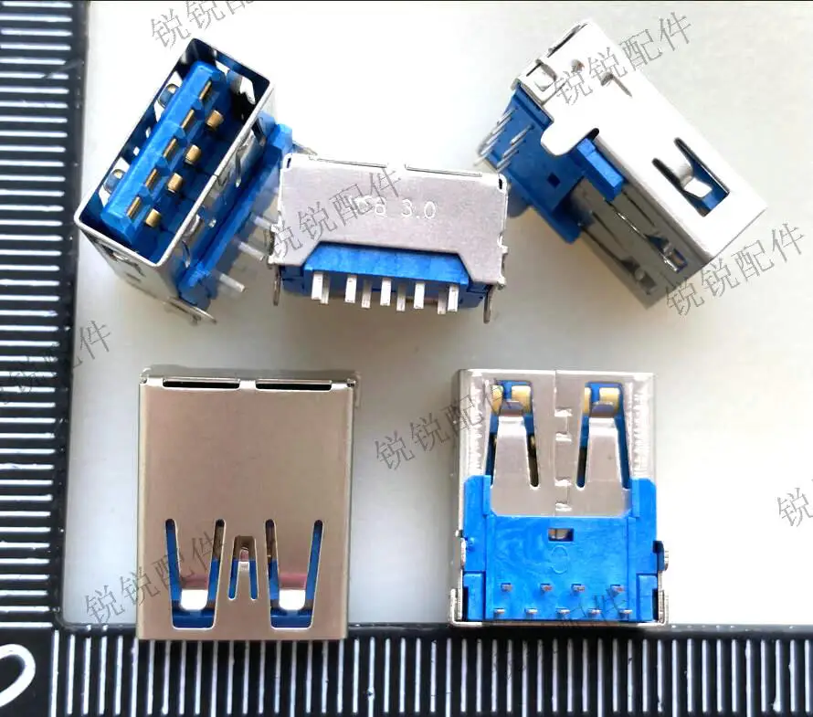Бесплатная доставка для импорта USB3.0 Женская основа 90-градусная плата 3 0