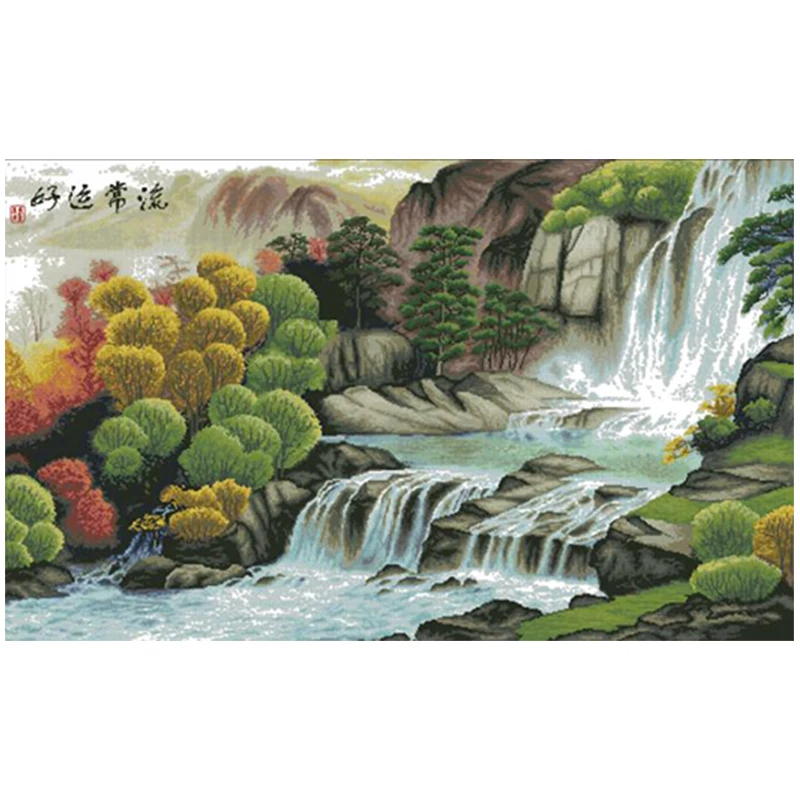 

FJ1225 наборы для вышивки крестиком, Набор для вышивки крестиком, иглы для искусства и рукоделия, хобби, «сделай сам», Рождественская рукоделие