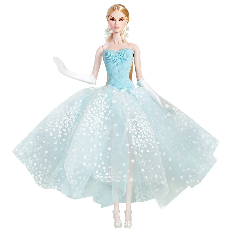 Фото 1/6 Роскошный дизайн Feather Dress Series Little Fragrance Dress Set 30 см Супермодель Кукла Повседневный нарядный комплект для FR PP BABI Xinyi №5