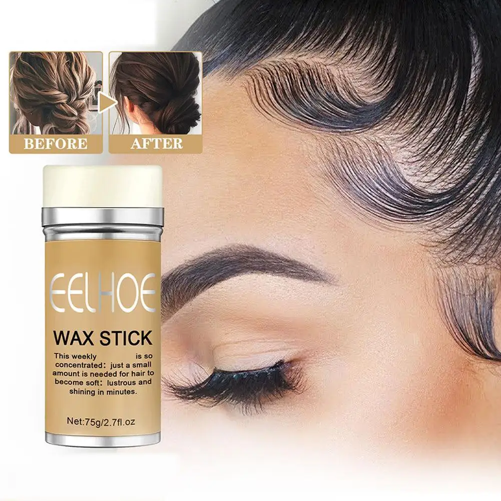 75 г восковая палочка для волос гель отделки фиксированный мужчин и женщин