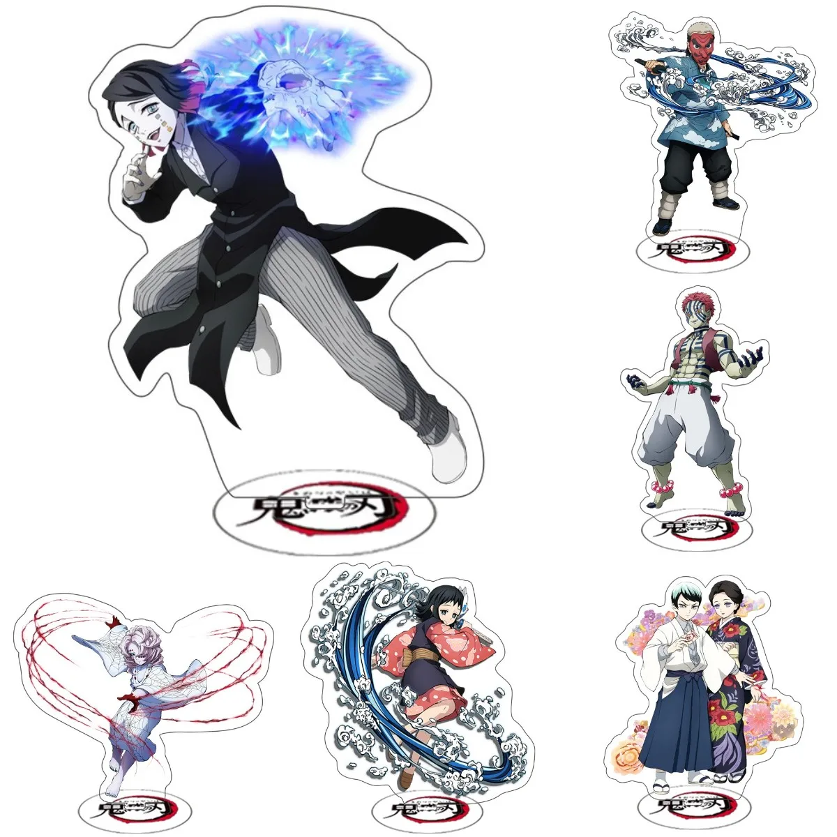 

Hot Anime Demon Slayer Kimetsu No Yaiba Acrylic Rengoku Kyoujurou Stand Action Figure Model Desk Decor Fans Collection Prop Gif