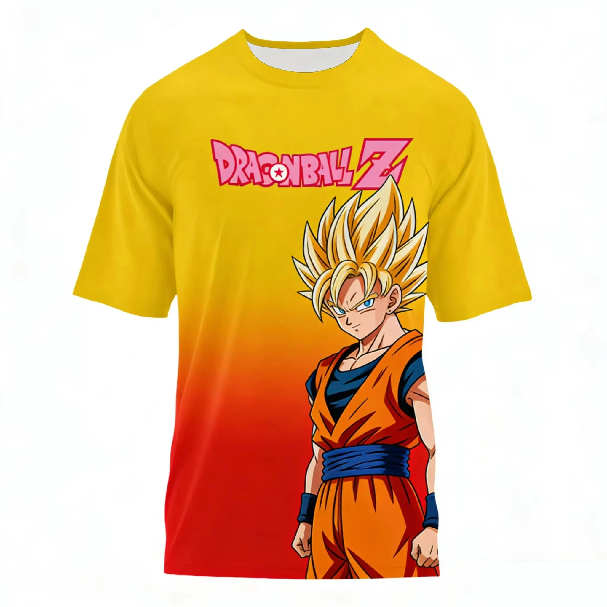 Футболка с 3D-принтом персонажа Сон Гоку из Dragon Ball Z, повседневный топ с короткими рукавами для мужчин и женщин, уличная одежда для любителей аниме (art.: 3920db3bfb03c) - 3920db3bfb03c