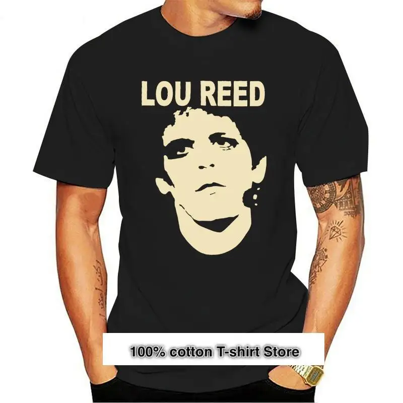 Camiseta de LOU REED para hombre, camisa retro de banda de animales...