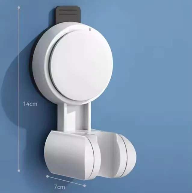 

Новая уникальная горизонтальная настройка, держатель ручной насадки для душа на присоске, большие опоры для насадки для душа, отечественный, настенный монтаж