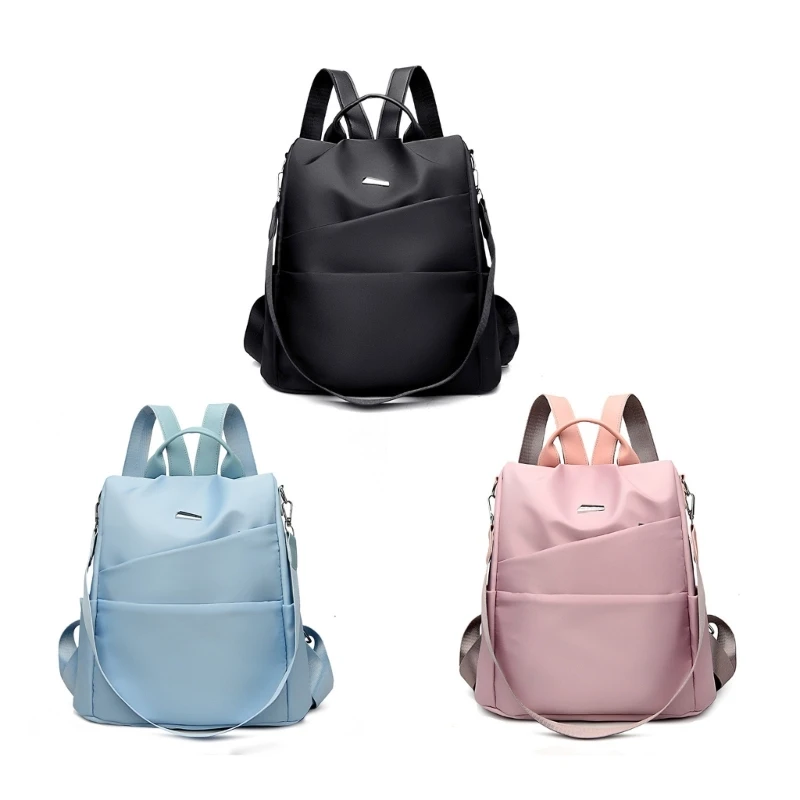 

Korean Style Backpack Double Strap Shoulder Bag Bookbags for Girl Anti-theft Versatile Rucksack Large Capacity Schoolbag
