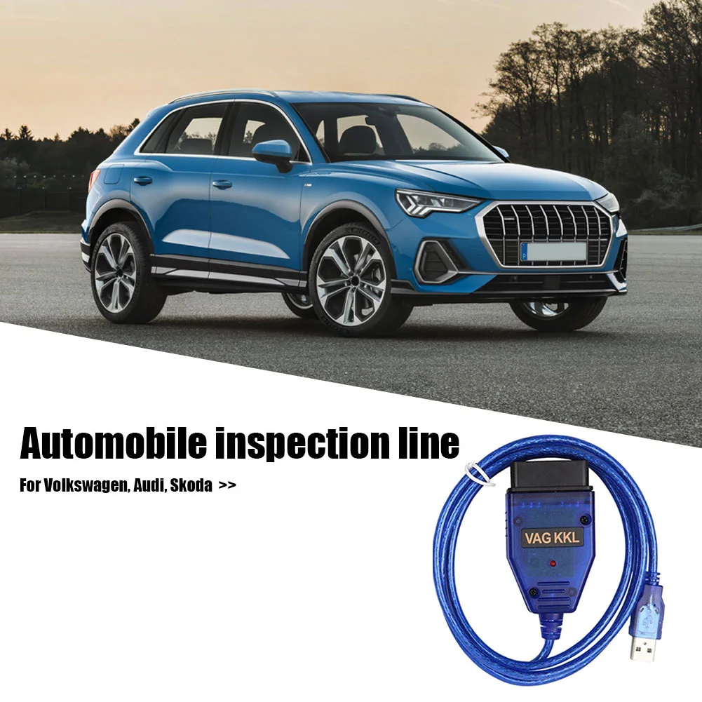 

VAG-COM 409.1 OBD2 Car Scanner OBD II 2 Automobile Diagnostic Cable for VW/Seat