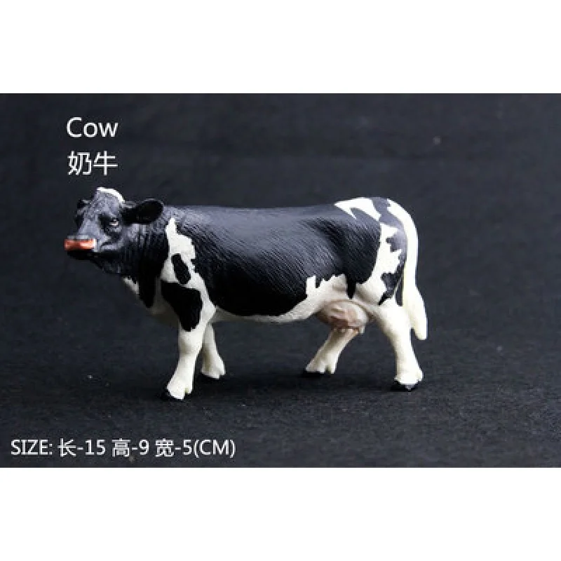 

Animal Wild animal world Holland bla and white cow toy model wild crafts room Home