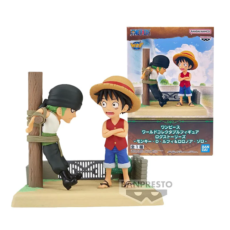 Bandai Glasses Factory WCF One Piece Storyline Series Luffy Solon Offshore King Jingpin Ручная работа Украшение рабочего
