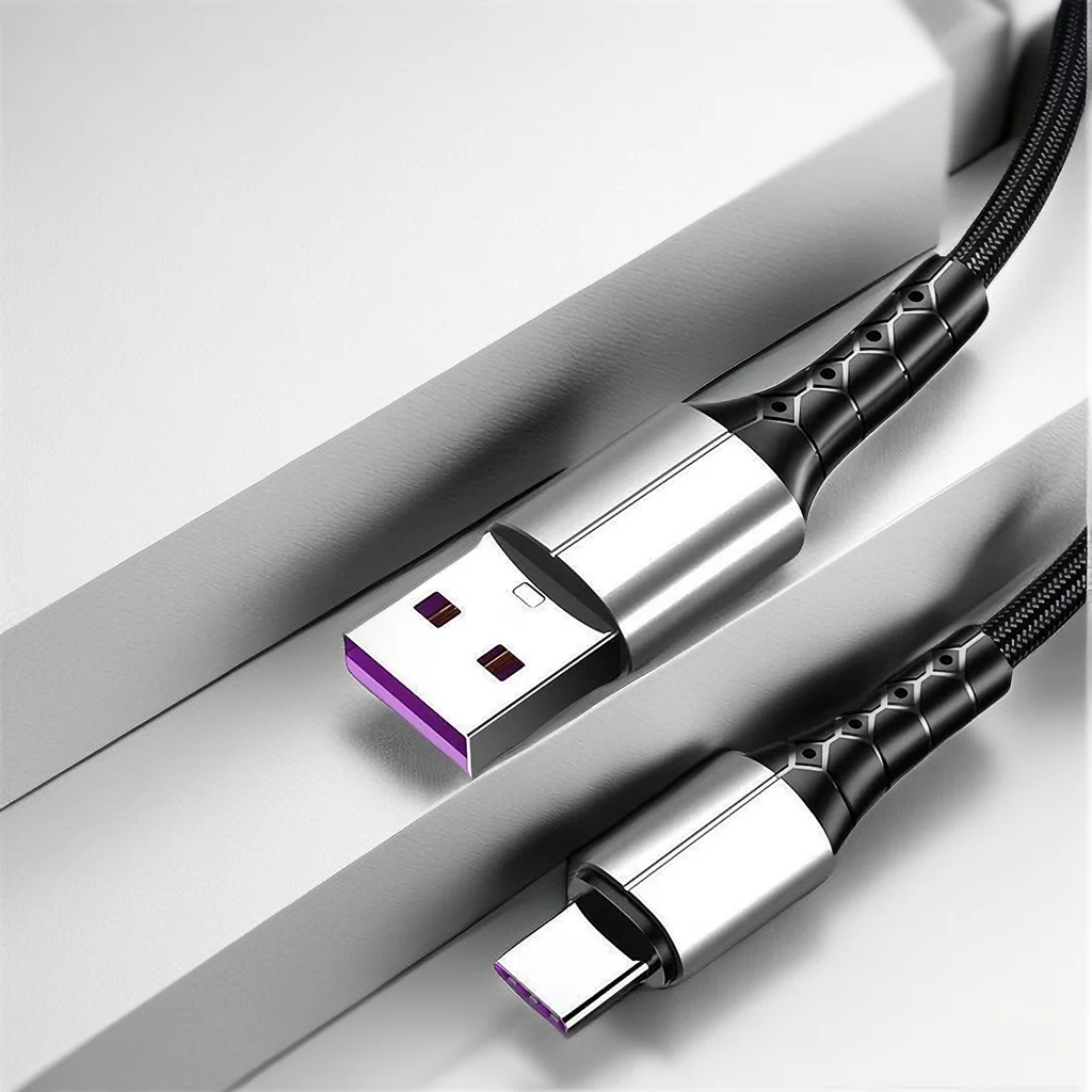 

1.5M Fast Charging Cable Type C 3A Data Transfer Wire Micro USB Cord 3ft Charge Cable for Android Smart Phone High Speed