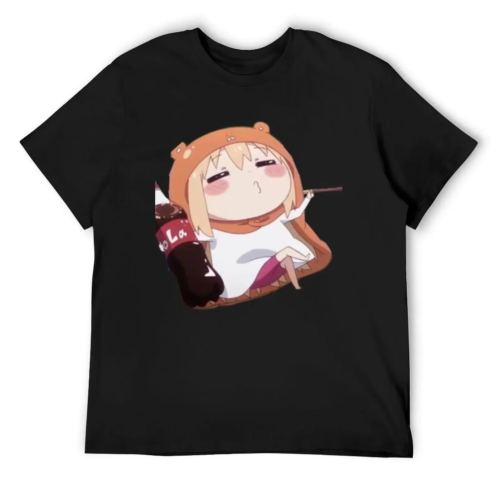 Футболка Umaru Cola Himouto Umaru-chan хлопковые футболки с рисунком возвышенные для мужчин