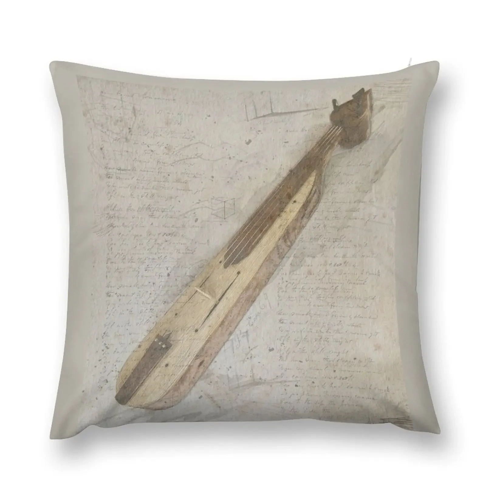 Pontian Lyra Da Vinci - Hand Drawn Sketch Throw Pillow Cushions For Sofa Pillowcases Bed pillow