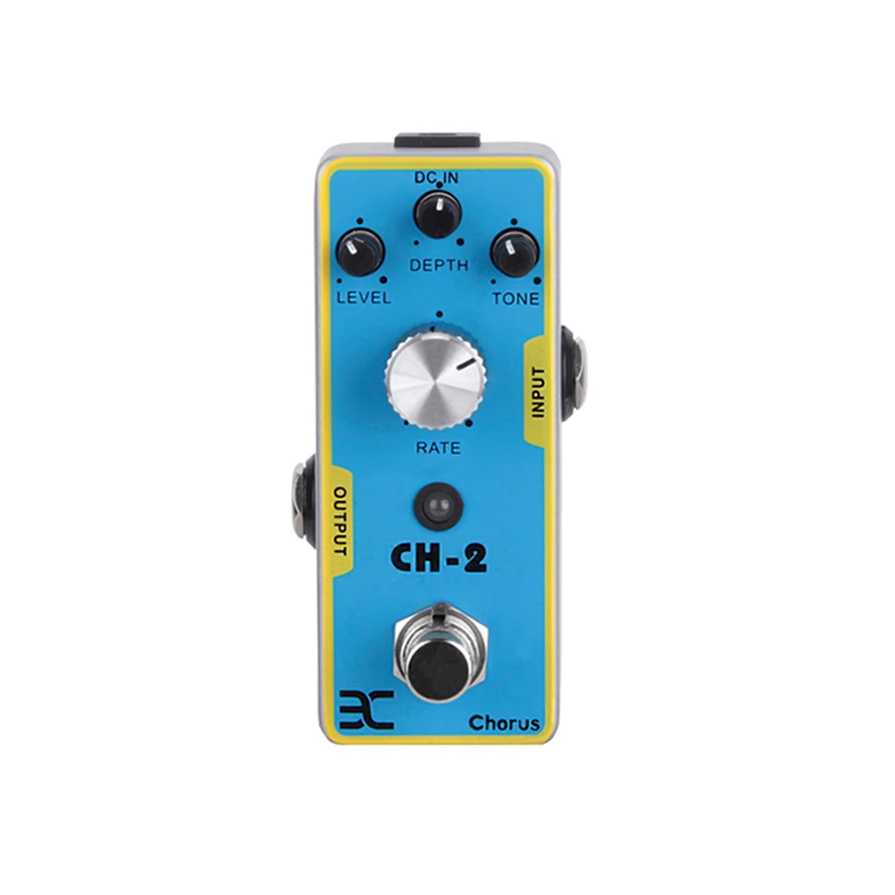 

ENO TC51 Chorus Guitar Effect Pedal Processor Full Metal Shell Chorus Pedal Electric True Bypass Guitar Effect Parts Accessories