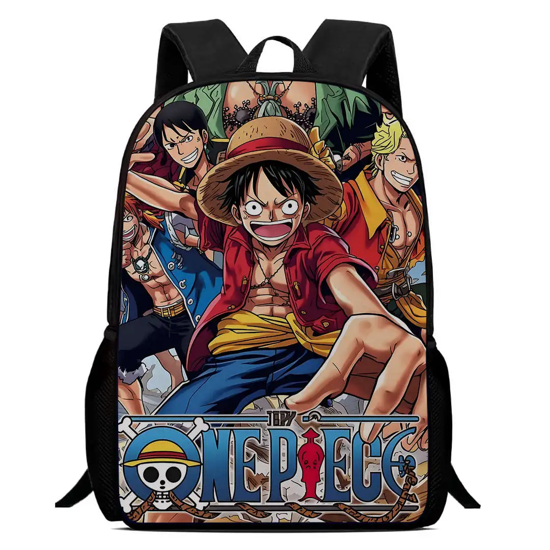 Фото Пенал ONE PIECE большой вместимости, прочный, устойчивый к пятнам, водоотталкивающий и стильный, для учеников начальной школы. №3