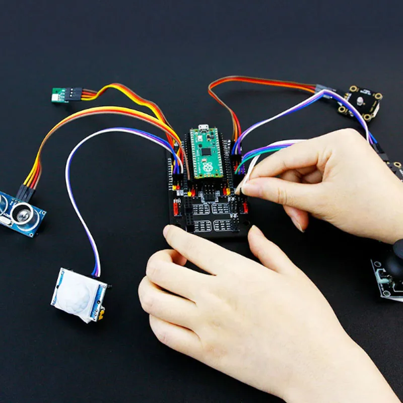 Raspberry Pi Pico Sensor Kit макетная плата (начало работы с микроциклоном и